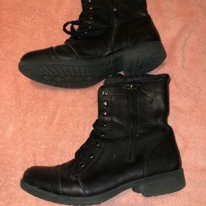 Black Combat Boots